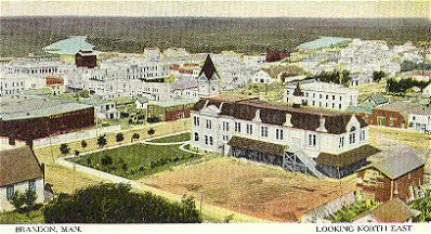 Residential Area looking east 1906