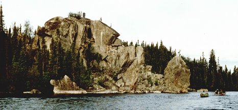 Fairy Rock, near Island Lake