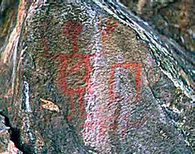 A Rock Painting