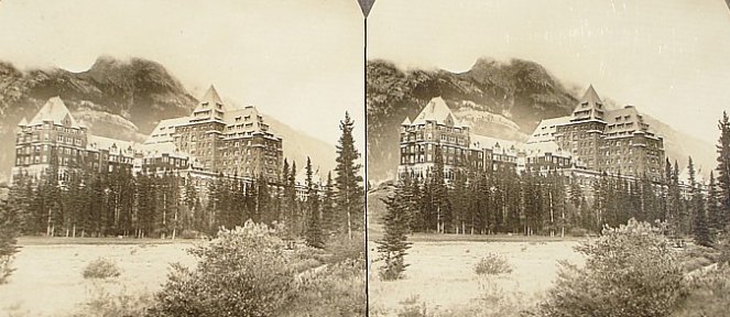 Banff Springs Hotel, Canadian Rockies, Alberta, Canada