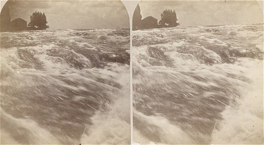 Rapids above Niagara Falls