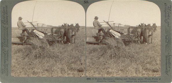Modern Harvester ~ 1902