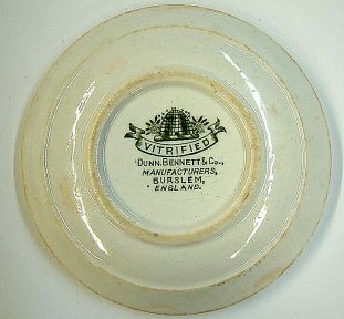 Beaubier House Butter Plate bottom