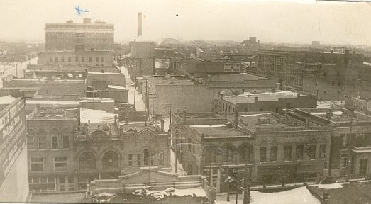 Looking south: Prince Edward Hotel