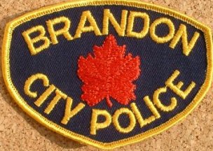 Brandon City Police Badge ~ 1970s
