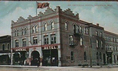 Imperial Hotel on Rosser 1910