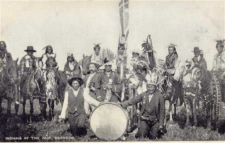 Indians at Brandon Fair