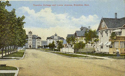 Brandon College and Lorne Avenue