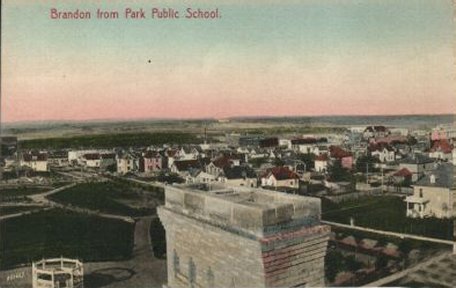View of Brandon from Park Public School