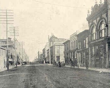 Old view of Rosser Avenue