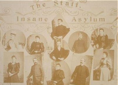 The Staff of the Brandon Insane Asylum 1894
