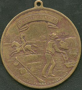 Western Manitoba Fair Medallion 1905