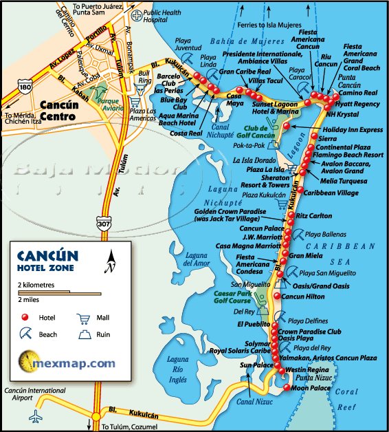 3. Cancun Strip