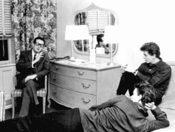 Everlys and Buddy Holly in 1958