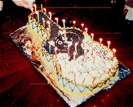 Guitar Birthday Cake: 40th Birthday ~ A Scary Thought